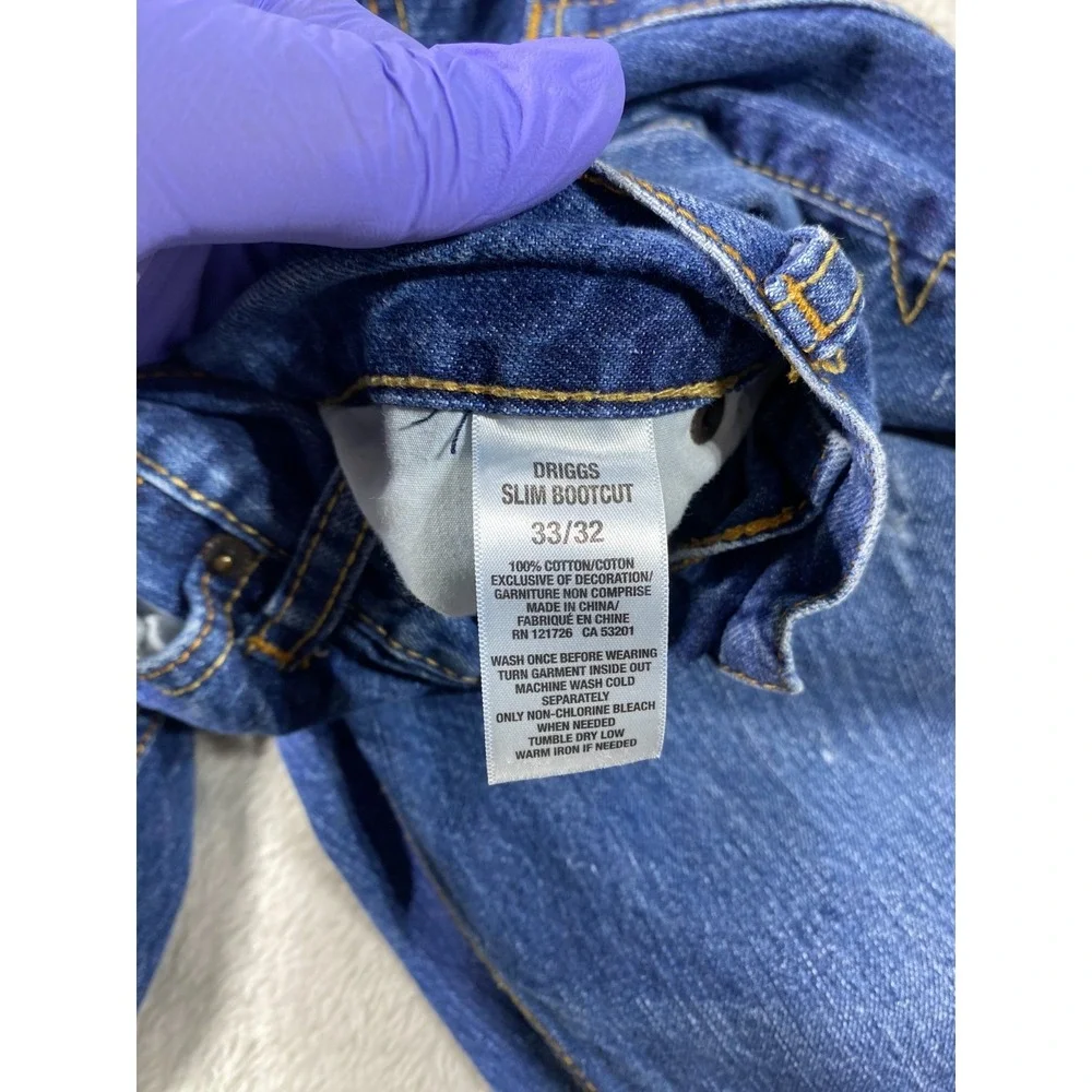 Aeropostale Jeans Driggs Bootcut Jeans Fits‎ 32x30 Blue Denim Cotton Slim Fit